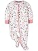 Gerber Baby Girls 4 Pack Sleep 'N Play Footie, Bear Pink, 3-6 Months