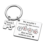 TI-EDC Coworker Gifts Keychains Stocking Stuffers Thank You Appreciation for Women Men Bosses Day Birthday Christmas Employee Supervisor Leader Mentor Colleague Leaving Retirement Farewell Going Away