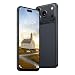 JtQtJ 4G Dual SIM Smartphone mit 6,6 Zoll InCell HD-Bildschirm, 4GB+32GB Speicher (bis 256GB erweiterbar), 5000mAh Akku, 16MP Kamera & Face ID, Type-C & OTG Funktion (Black)