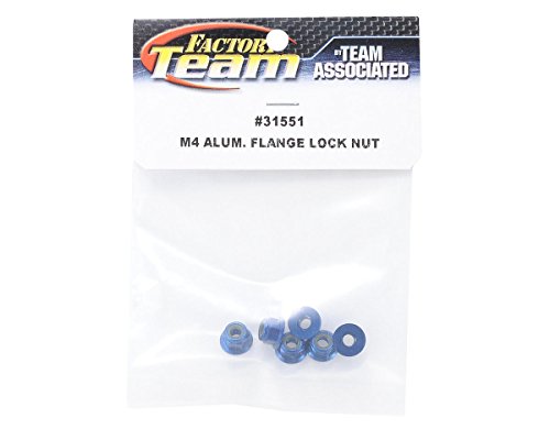 Associated 31551 Ft Alum. Flange Locknut M4 Tc5 (6)