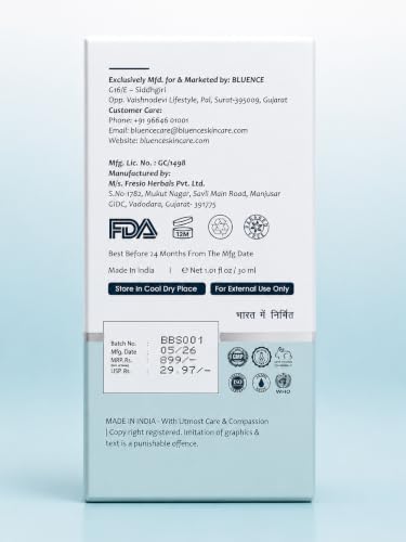 Image of BRYTA Brightening Face Serum with 2% Alpha Arbutin & 4% Tranexamic Acid | Daily Facial Serum for Radiant Looking Skin | Supports Even Looking Skin Tone | Lightweight Daily Face Serum | For Men & Women | 30 ml