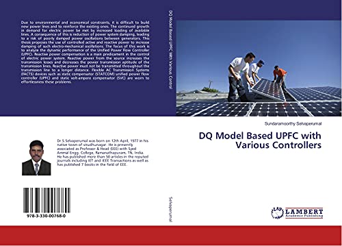 Preisvergleich Produktbild DQ Model Based UPFC with Various Controllers