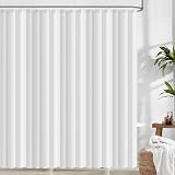 Leseed Blanco Cortina Ducha antimoho 220x200 cm con Anilla