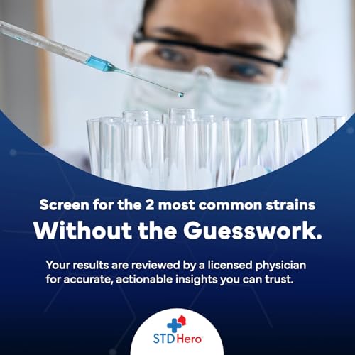 image for Better Life Science at-Home HSV Test Kit – Health Screening Kit for 