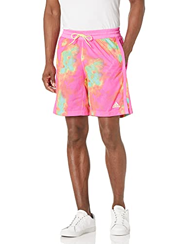 Short Adidas Crosssup 365 rose pour entraînement et basketball