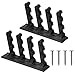 BESPORTBLE 6pcs Wall Mounted Bow Arrow Holder Rack Storage Brackets Screws for Elegant Display and Against Scratches and Water Damage