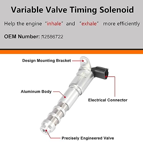 image for TINJO Intake & Exhaust Engine Variable Valve Timing (VVT) Solenoid Fit