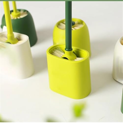 Brosse de toilette toilette brush and holder set plastique vert mural