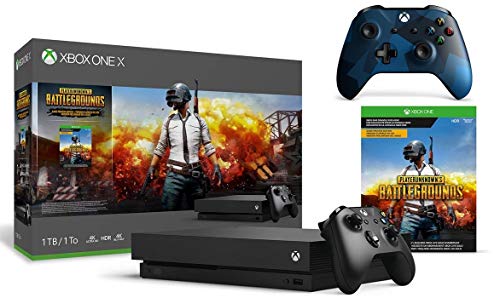 Microsoft Xbox One X 1TB PlayerUnknown's Battlegroun Bundle + Midnight Forces II Special Edition Wireless Controller | Include?Xbox One X 1TB Console ,PlayerUnknown's Battlegrounds,Wireless Controller