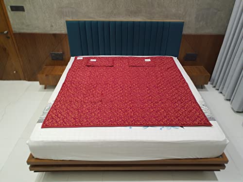 Image of Bio Energy Foldable Magnetic Mattress (6 Feet X 6 Feet) with 2 Pillow Cover (King)
