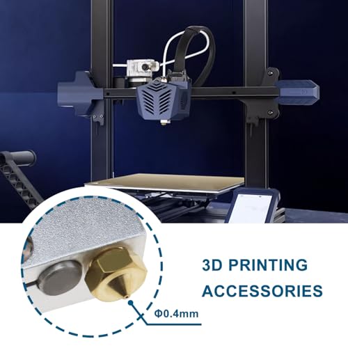 Create idea 1 Set V5 Hotend Kit 3D Drucker Düsen Extruder Baugruppe, kompatibel mit Anycubic Vyper, kompatibel mit Kobra Max, kompatibel mit Kobra Plus 24 V, 40 W