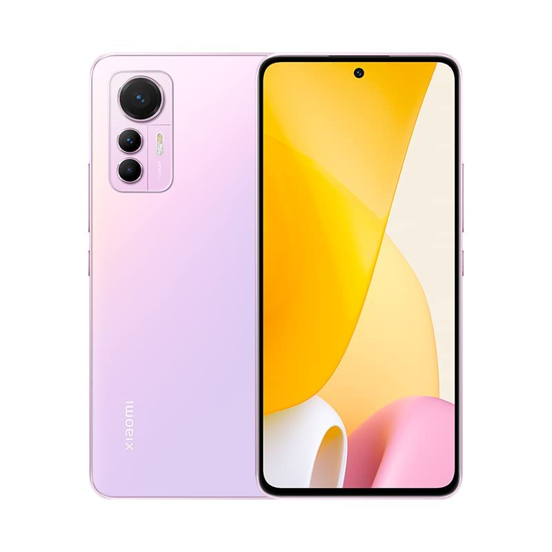 Xiaomi 12 Lite 5G 8GB RAM 128GBGB Storage Global Version Unlocked Simfree Smartphone 108MP Triple Camera ( Not for Verizon Boost At&T Cricket Straight) Light Pink