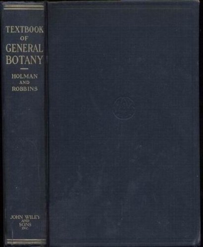 A textbook of General Botany for Colleges and U... B000IW9YIE Book Cover