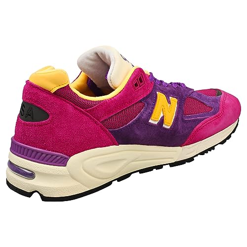Pink, Purple, Yellow New Balance 990 v22