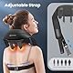 COMFIER Kabelloses Nackenmassagegerät mit Wärme, 4D Kneten Nacken und Schulter Massagegerät, Shiatsu Nacken Rückenmassagegerät Kissen, 2 Heizstufen, Geschenke für Mama Papa