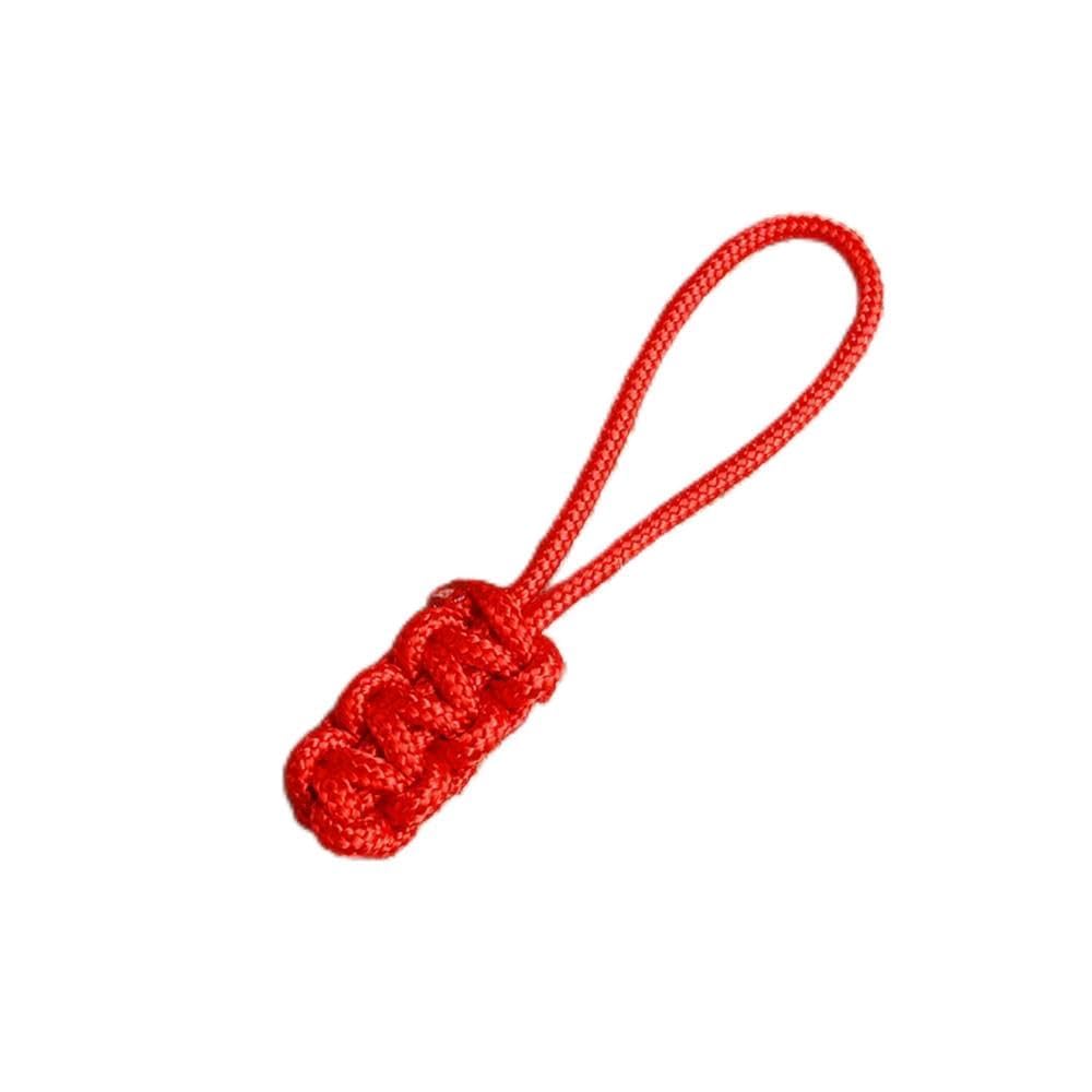 VIXDA 2Pcs Handmade Braided Zipper Sliders Keychain Wear-Resistant Paracord Keyring for Men Women Camping Hiking