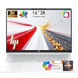 HP OmniBook 3 16' 2K WUXGA Touchscreen Laptop Computer • Next Gen AI PC • Latest AMD Ryzen 5 CPU • 8GB RAM • 512GB SSD • Long Battery Life • Copilot Key • Windows 11 with Office 365 for Web