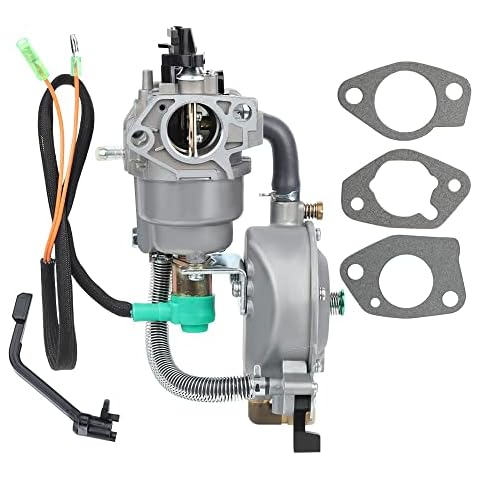 GX390 Carburetor Dual Fuel Carb LPG NG Conversion Kit for Gasoline Generator 4.5-5.5KW GX390 188F Carburetor Cover