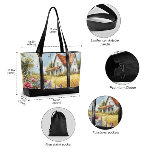 Rural House professional computer bags with zipper work totes for yoga with tablet bolsas para computadoras de mujer4