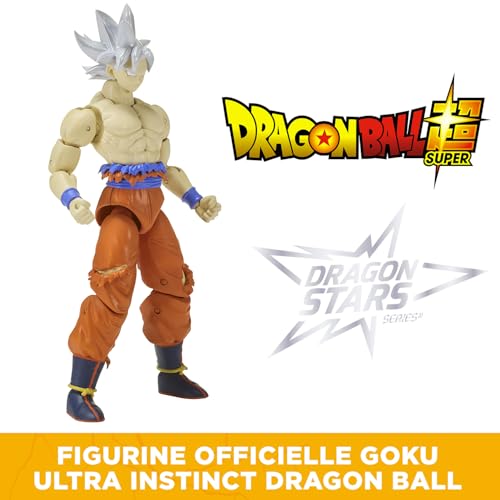 Figurine Dragon Ball 17cm BANDAI Goku + Broly Part. 1 Ultra Instinct - vue 4