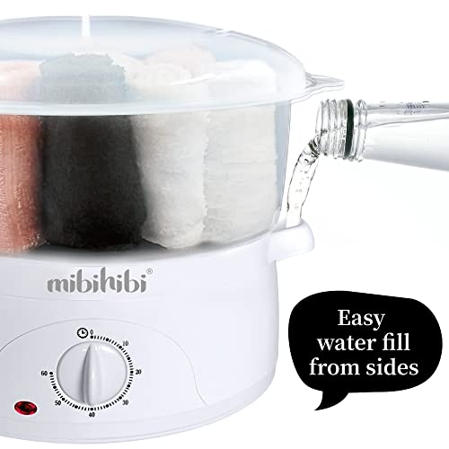 Personal Household Use Moist Towel Steamer And Warmer | Fits 15 Moist Towels | Ready In 10-15 Mins | 60 Mins Auto Off Timer | Power Indicator Light | Facial | Pedicure | Manicure 800 Watts #TOP6