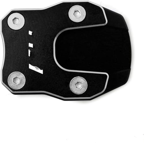 Plaque d extension béquille latérale pour ADV150 et X-ADV150 base élargie en alu noir