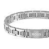 BOSS Jewelry Armband mit Knebelverschluss für Herren Kollektion METAL LINK ESSENTIALS - 1580036 #1