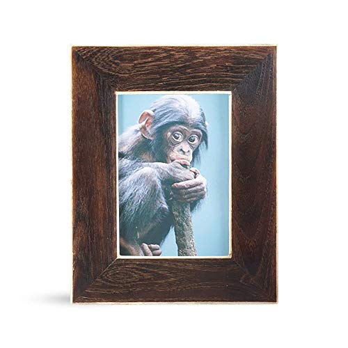SARO LIFESTYLE Wooden and Bone Photo Frame