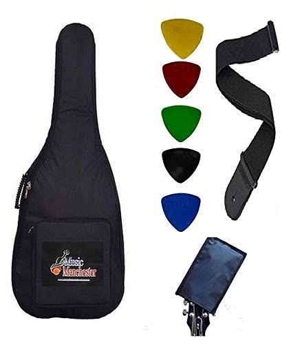 STANDZO Acoustic Guitar Bag Foam Padded for 38; 39; 40; 41; Inches Guitar Like-Fender; Yamaha; Cort; Ibanez; Xtag; Ashton; Kadence; Vault; Hobmer; Givson; KAPS; Other Brands.