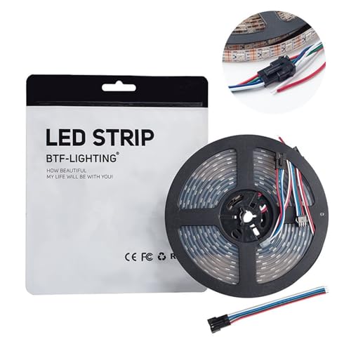 Tira LED WS2813 5m 60 LEDs IP67 PCB blanco miniatura 5