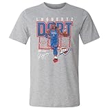 500 LEVEL Luguentz Dort Oklahoma City Thunder Shirt - Luguentz Dort Oklahoma City Thunder Shattered WHT (Heather Gray, Medium)