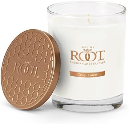 Root Candles Scented Beeswax Blend Hive Candle, 16-Ounce, Crisp Linen