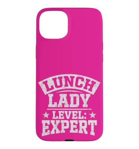 Lunch Lady Level Expert Funny School Cafeteria Food �X�}�z�P�[�X iPhone 15 Plus �p