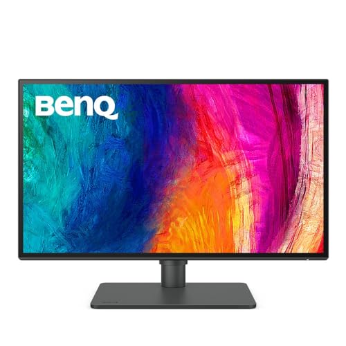 BenQ PD2506Q 25″(63Cm) 2K QHD IPS DesignVue Color Accurate Monitor,HDR10,95%P3,100% Rec709,100% sRGB,Pantone Skintone Validated,CAD/CAM & Animation Mode,Auto Pivot,Daisy Chain,HDMI,DP,USB-C(65W)Black