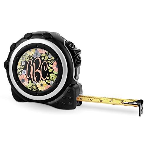 Cinta métrica boho floral personalizada 16 ft miniatura 1