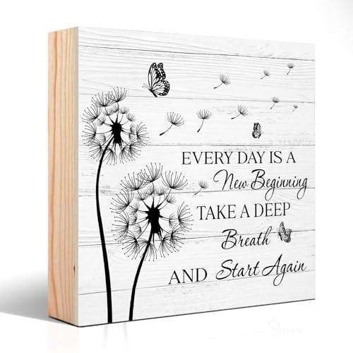 PUVOXHO Every Day Is A New Beginning Take A Deep