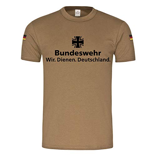 Soldat de l'armée allemande t-shirt vert m pour troupes tropicales de service