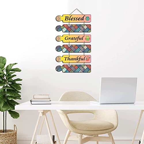 Image of Proxoto Kitchen Rules Wooden Hanging (Sky)