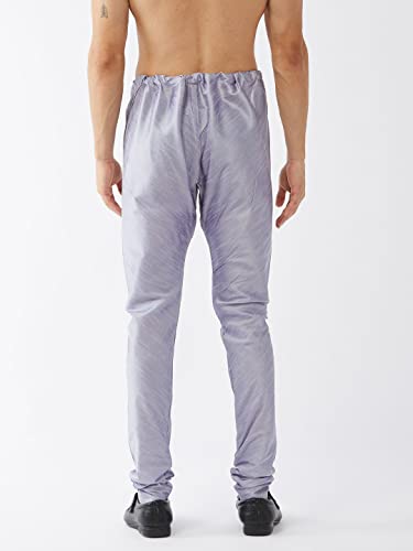 Image of Mother VM Mens Silk Blend Pyjama - Stylish Lounge Wear for Relaxation and Sleep | Regular Premium Cotton, Elastic Waist, and Classic Design for Ultimate Comfort