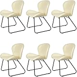 Sitzhöhe 49 cm: Gut geeignet als Besucherstühle, Stühle fürs Esszimmer, Konferenzstühle oder Wartezimmerstühle