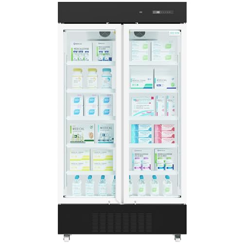 OLERN 27 cu.ft. Medical Pharmacy Refrigerator,2 Doors Vaccin