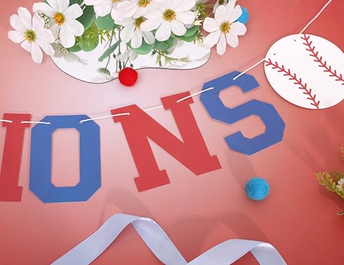 Image of Baseball Concessions Banner,Baseball First /1st Birthday Decoration