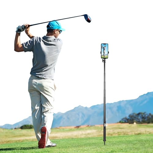 Bmzx Golf Tripod Monopod, 47 Selfie Stick For Golf Swing Training