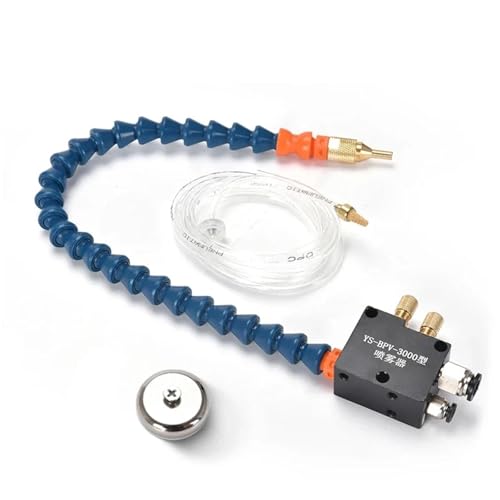 VgfyICyRN Computerized Numerical Control Mist Coolant System Hoses Cooling Lathe Milling Drill Tool Lubrication Spray Unit Engraving Machine(Standard 420mm w ci)