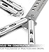 Practice Butterfly Knife - Generation II Butterfly Knife with Unsharpened Blade, Full Stainless Steel Balisong Trainer, Pocket Knives Trainer Tool, Knife Trainer for Improving Skills Super Safety