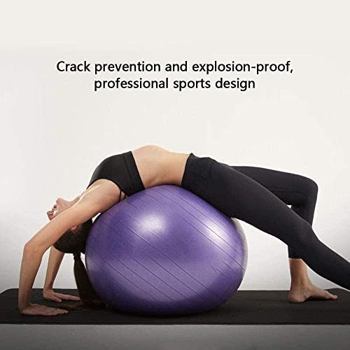 Pelota de yoga pilates y flexibilidad con inflador incluido en pack 2