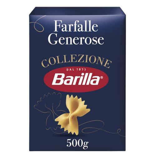 Barilla Collezione Farfalle Pasta aus hochwertigem Hartweizen immer al dente, (1 x 500 g)