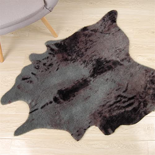 Alfombra irregular, cebra vaca patrón de vacas alfombra sala de estar dormitorio suave animal alfombras piso alfombras de agua absorción de agua alfombras decoración del hogar Alfombra de decoración p
