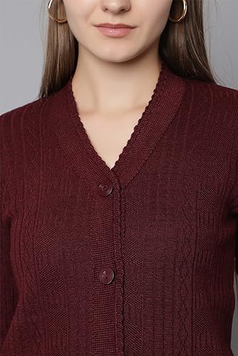 Image of HIFZAA Sweater Cardigan for Women Winter Sweaters for Ladies Plus Size M to 6XL