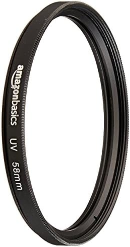 Amazon Basics UV Protection Camera Lens Filter - 58mm